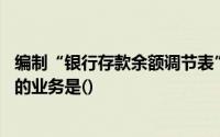 编制“银行存款余额调节表”时,应调整企业存款日记账余额的业务是()