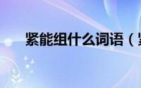 紧能组什么词语（紧可以组什么词语）