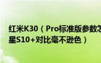 红米K30（Pro标准版参数怎么样 红米K30 Pro标准版与三星S10+对比毫不逊色）