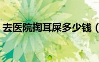 去医院掏耳屎多少钱（去医院掏耳屎多少钱）