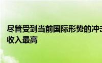 尽管受到当前国际形势的冲击 但塔可钟的所有者百胜品牌的收入最高