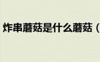 炸串蘑菇是什么蘑菇（炸串蘑菇是哪种蘑菇）