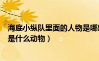 海底小纵队里面的人物是哪些动物（海底小纵队里面的人物是什么动物）