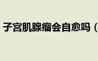 子宫肌腺瘤会自愈吗（子宫肌腺瘤会癌变吗）