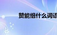 赞能组什么词语（用赞字组词）