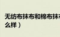 无纺布抹布和棉布抹布哪个好（无纺布抹布怎么样）