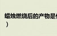 蜡烛燃烧后的产物是什么（蜡烛燃烧生成什么）