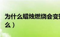 为什么蜡烛燃烧会变短（蜡烛的主要原料是什么）