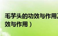 毛芋头的功效与作用及营养价值（毛芋头的功效与作用）