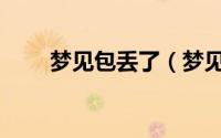 梦见包丢了（梦见包丢了是指什么）
