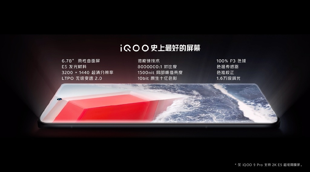 200W快充加持iQOO10Pro参数曝光：配置拉满