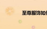 至尊服饰如何投资私企？
