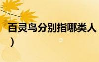 百灵鸟分别指哪类人（百灵鸟分别指哪一类人）
