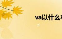 va以什么车牌开头？