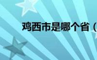 鸡西市是哪个省（鸡西市简单介绍）