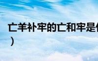 亡羊补牢的亡和牢是什么意思（亡羊补牢寓意）