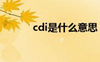 cdi是什么意思（cdi怎么解释）