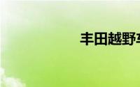 丰田越野车有多少？