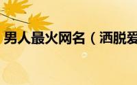 男人最火网名（洒脱爱自由的男人最火网名）