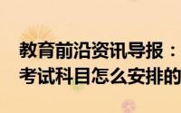 教育前沿资讯导报：2020防城港中考时间及考试科目怎么安排的