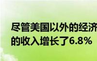 尽管美国以外的经济复苏不平衡 但百事可乐的收入增长了6.8%