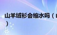 山羊绒衫会缩水吗（山羊绒的面料会不会缩水）