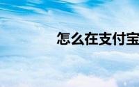 怎么在支付宝上申请信用卡