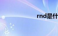 rnd是什么文件？