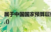 属于中国国家预算层级设计基础的下列各项中,()