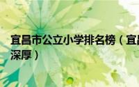 宜昌市公立小学排名榜（宜昌市陆城一小上榜第一文化底蕴深厚）