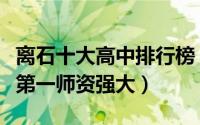 离石十大高中排行榜（中阳县第一中学校上榜第一师资强大）