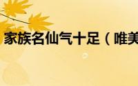 家族名仙气十足（唯美诗意仙气十足家族名）