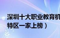 深圳十大职业教育机构排名（:山木第三深圳特区一家上榜）