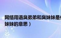 网络用语臭弟弟和臭妹妹是什么意思（网络用语臭弟弟和臭妹妹的意思）