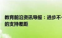 教育前沿资讯导报：进步不一突显了英语作为其他语言学生的支持差距