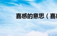 喜感的意思（喜感的意思是什么）