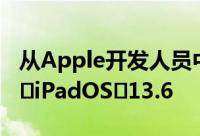 从Apple开发人员中心或通过空中下载iOS和‌iPadOS‌13.6