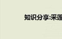 知识分享:采莲曲古诗的意思