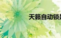 天籁自动锁是什么意思？