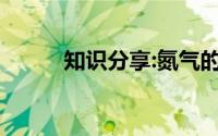 知识分享:氮气的化学性质有哪些