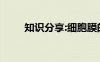 知识分享:细胞膜的结构特点是什么