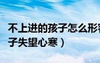 不上进的孩子怎么形容恨什么（怎样表达对孩子失望心寒）
