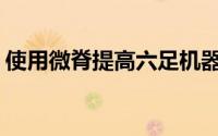使用微脊提高六足机器人RHex的垂直移动性