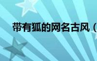 带有狐的网名古风（带狐的网名有哪些）