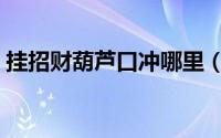 挂招财葫芦口冲哪里（招财葫芦怎么挂旺财）