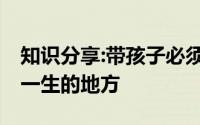 知识分享:带孩子必须去22个地方让孩子受益一生的地方