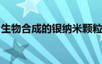 生物合成的银纳米颗粒有望用于有害生物管理