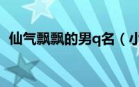 仙气飘飘的男q名（小众仙气飘飘的男q名）
