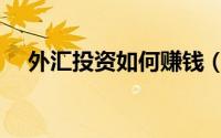 外汇投资如何赚钱（外汇投资如何开户）