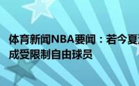 体育新闻NBA要闻：若今夏没合适报价赫尔特可能选择明年成受限制自由球员